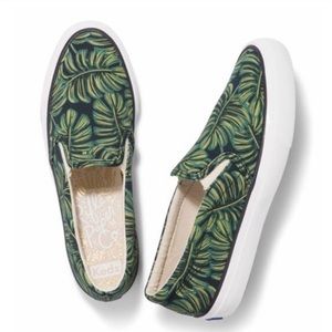 KEDS x Rifle Paper Co Ancho Slip On Paper Palms